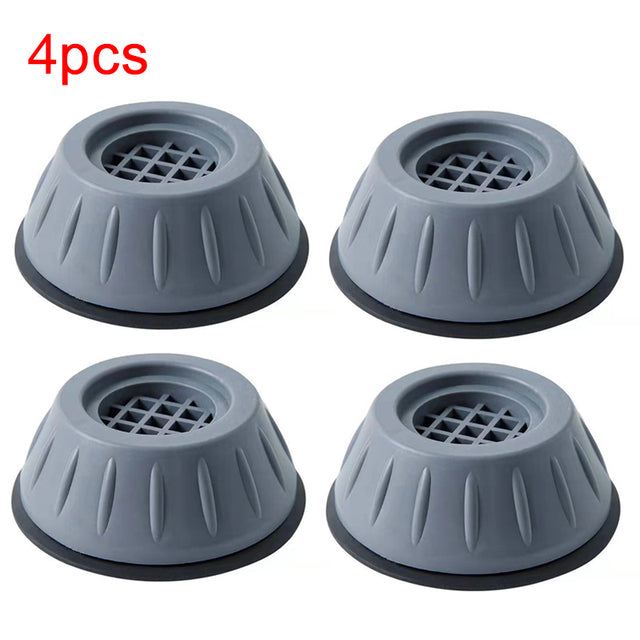 4Pcs Universal Anti-Vibration Feet Pads Washing Machine Rubber Mat Anti-Vibration Pad Dryer Refrigerator Base Fixed Non-Slip Pad