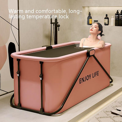 Folding Household Installation-free Adult Sweat Steaming Bath Barrel